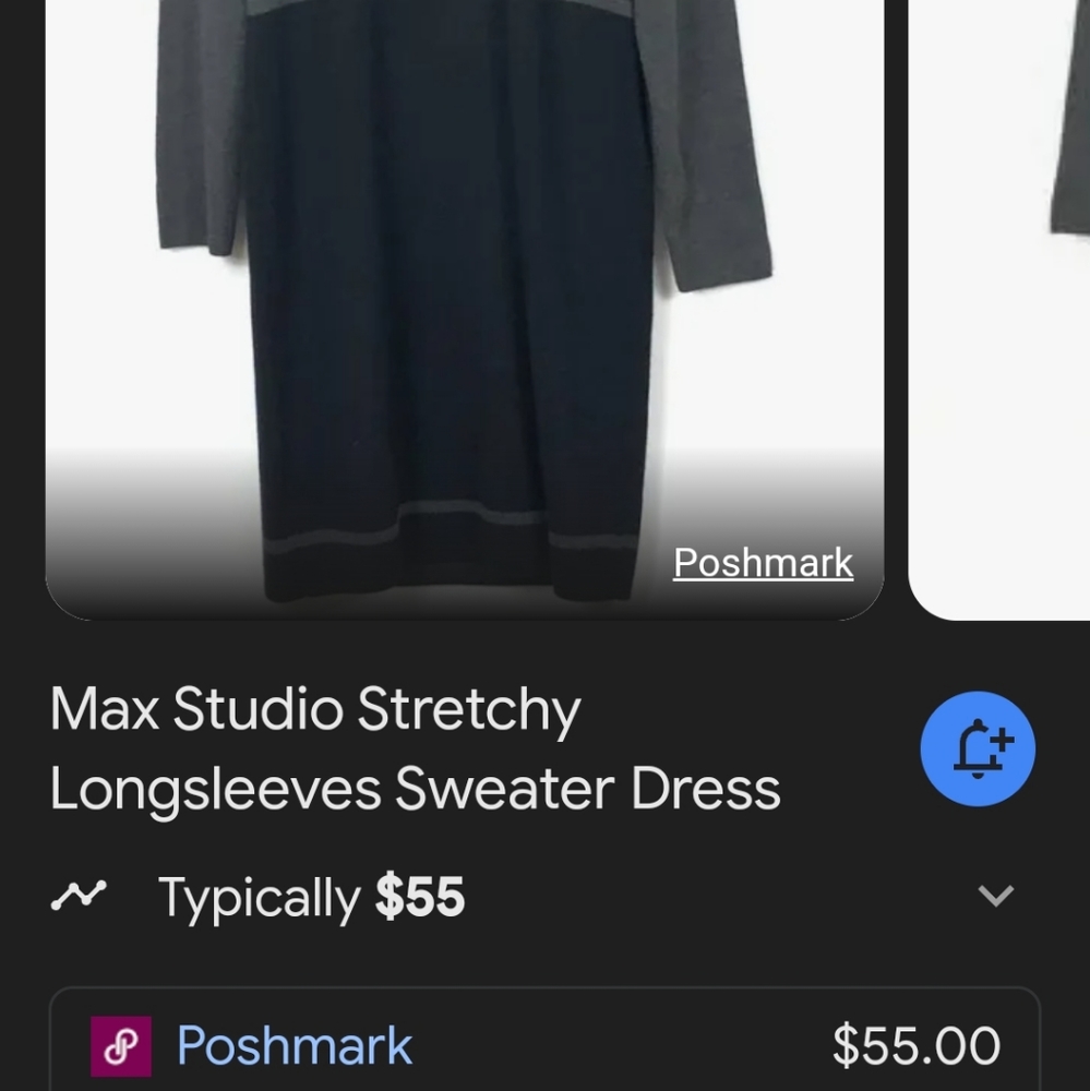 Max Studio Brown With Black Pattern Stretchy Long… - image 6